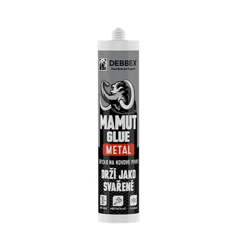 Den Braven lepidlo MAMUT GLUE Metal 290ml kovově šedá 51915DBX