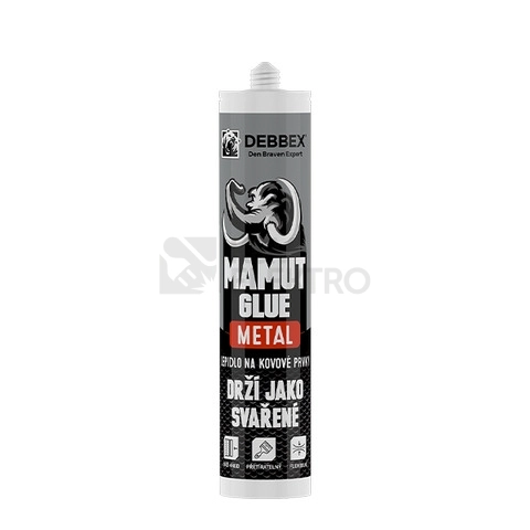 Obrázek produktu Den Braven lepidlo MAMUT GLUE Metal 290ml kovově šedá 51915DBX 0