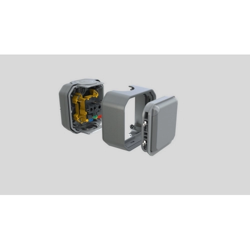 Legrand Plexo IP55 nástěnná krabice šedá 069651L (obrázek 4)