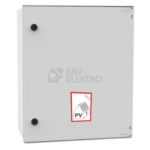 Kompletní DC nástěnná rozvodnice pro FVE ETI RFVE1100/44-DC4/4-16-EMT12 4 stringy IP66 001105429