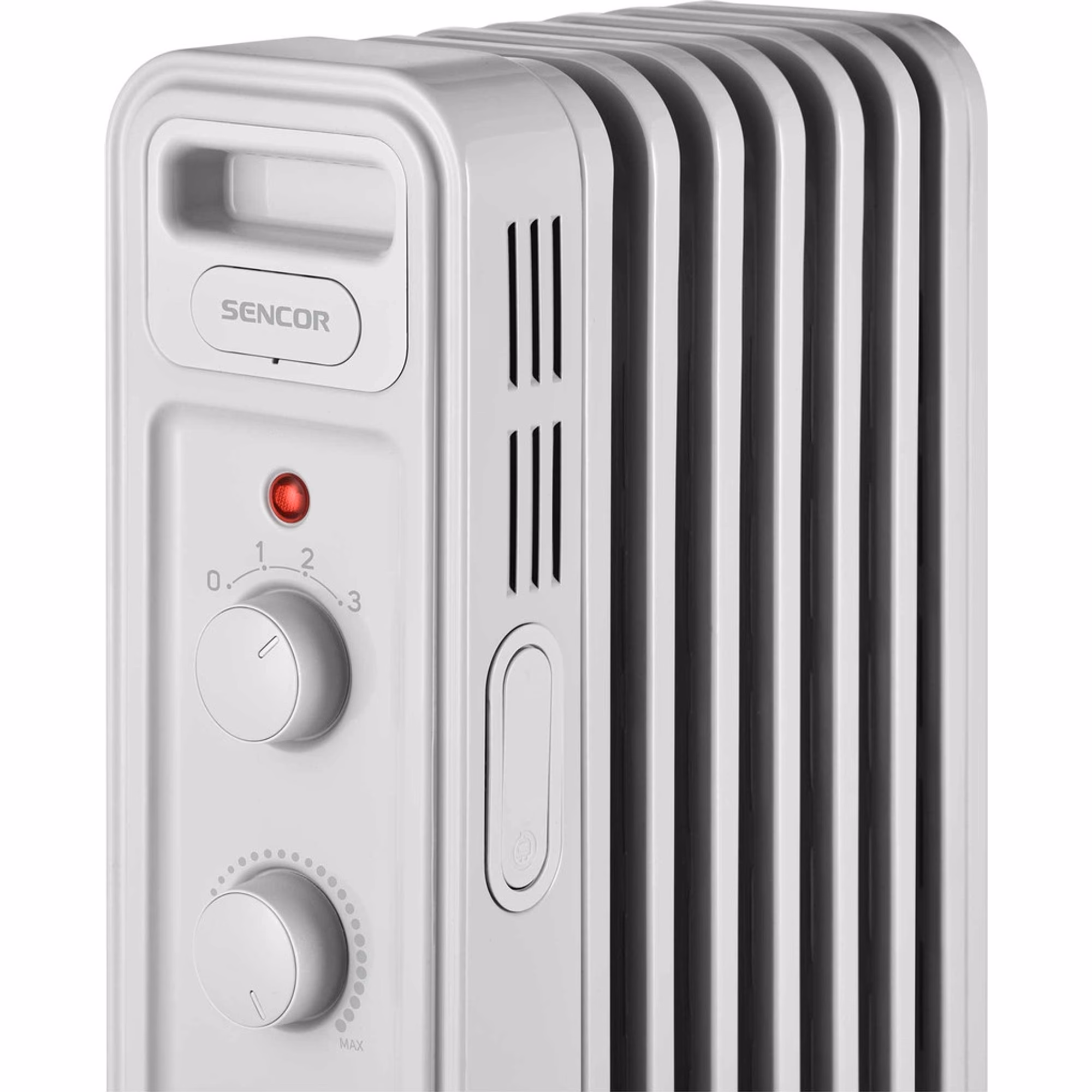 Obrázek produktu Olejový radiátor SENCOR SOH 3407WH bílý 600/900/1500W 3