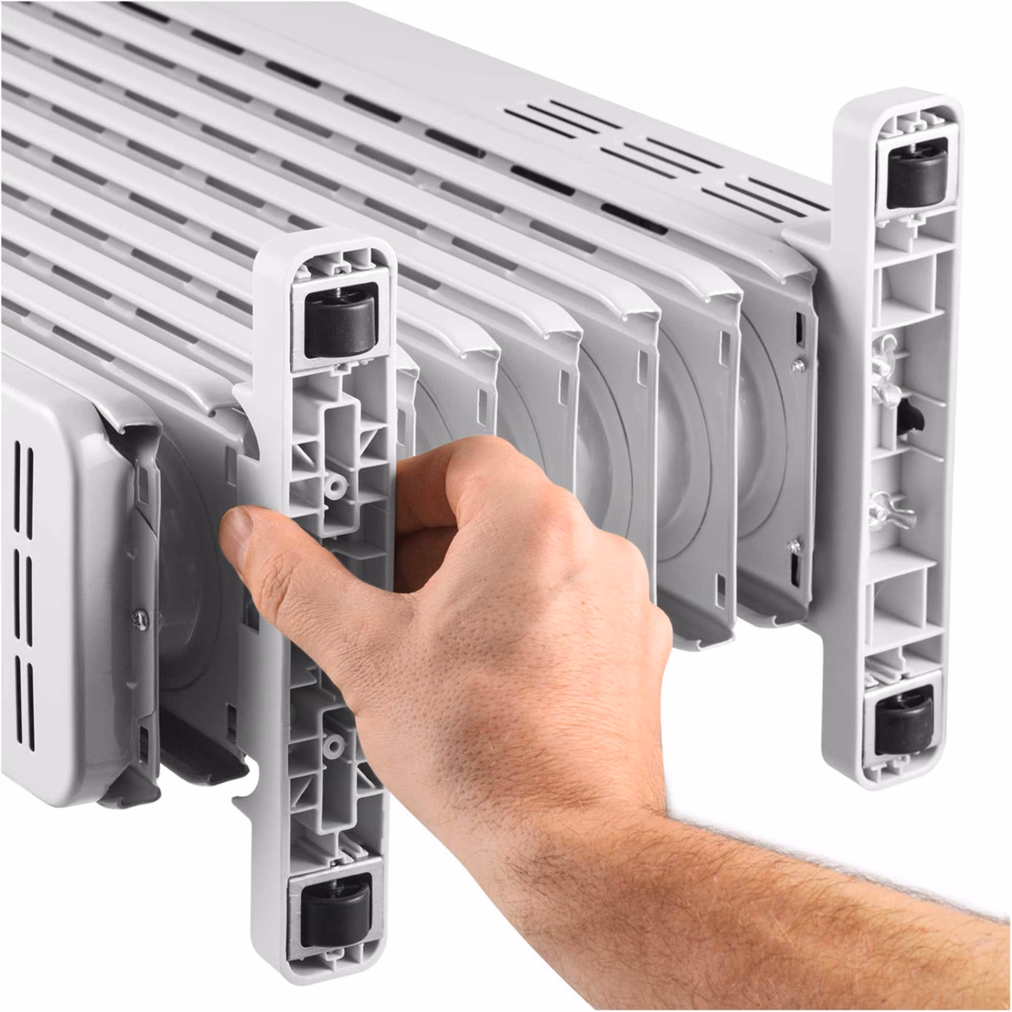 Obrázek produktu Olejový radiátor SENCOR SOH 3409WH bílý 800/1200/2000W 2