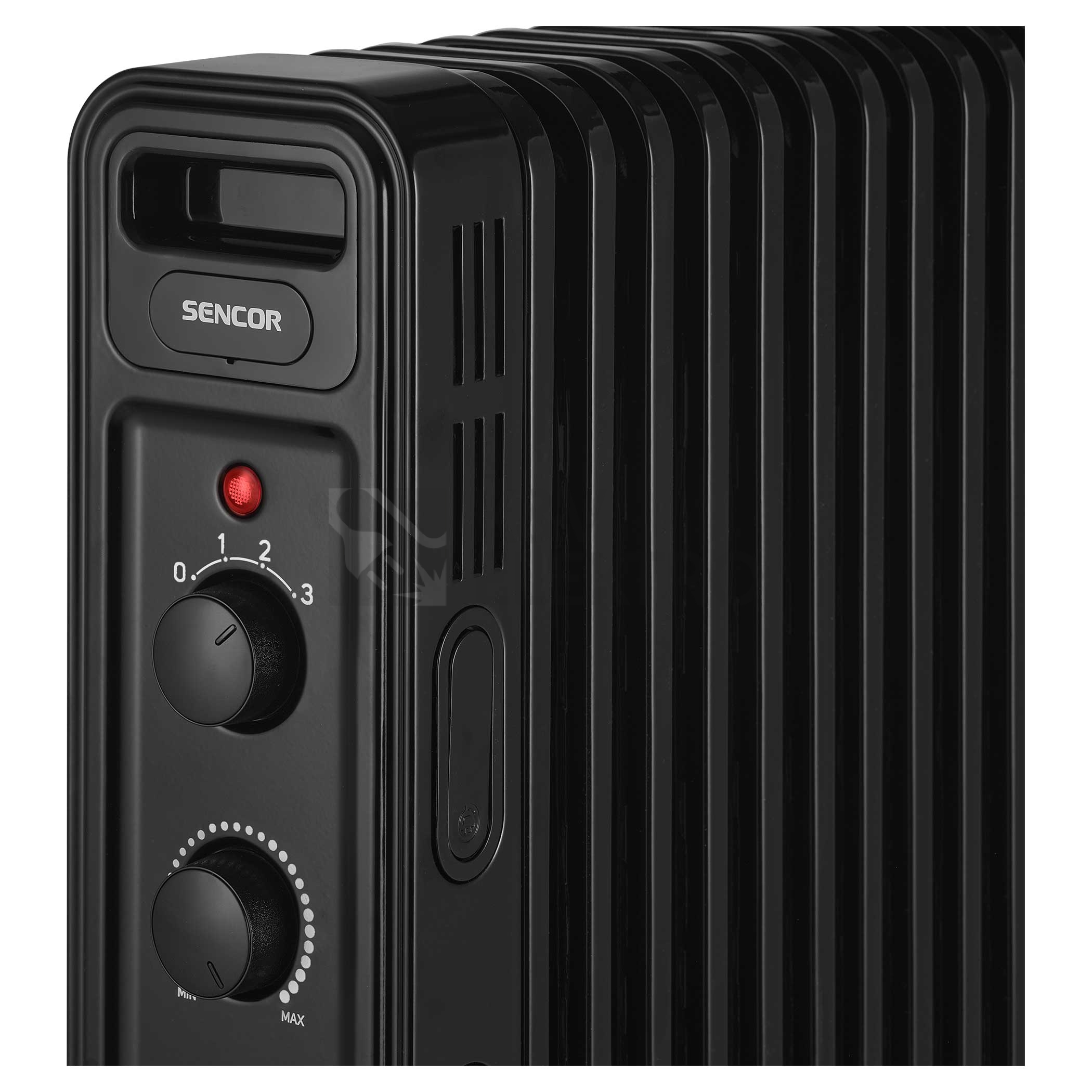 Obrázek produktu Olejový radiátor SENCOR SOH 3511BK černý 1000/1300/2300W 2