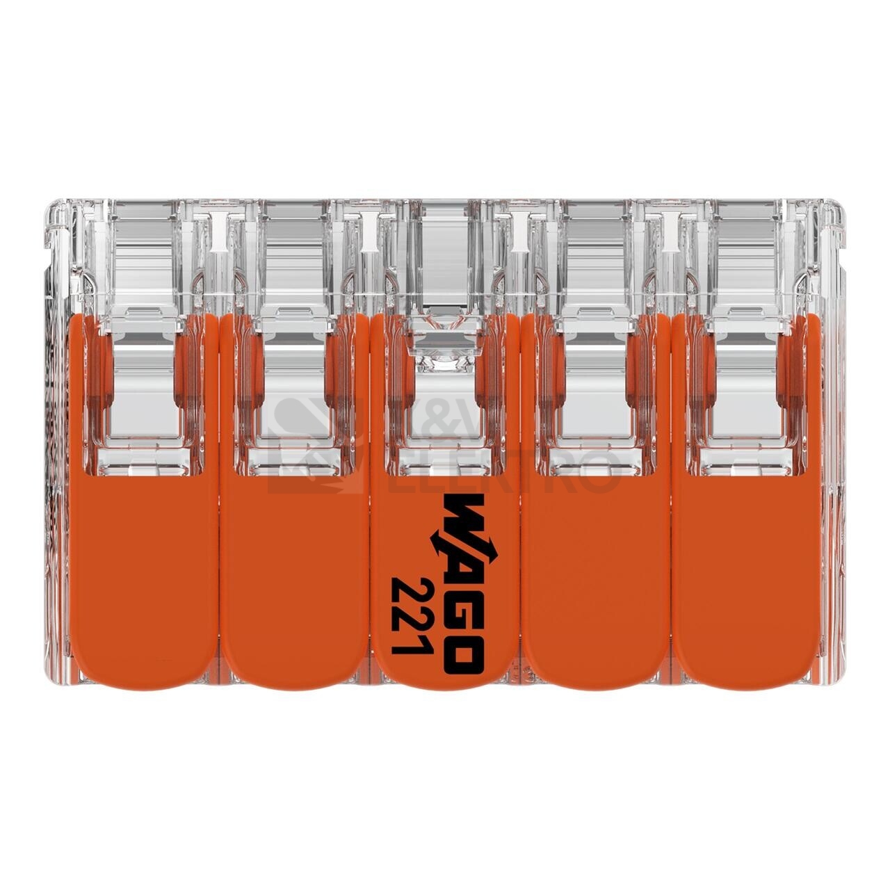 Obrázek produktu  Svorka WAGO 221-420 10x4 s páčkou 4
