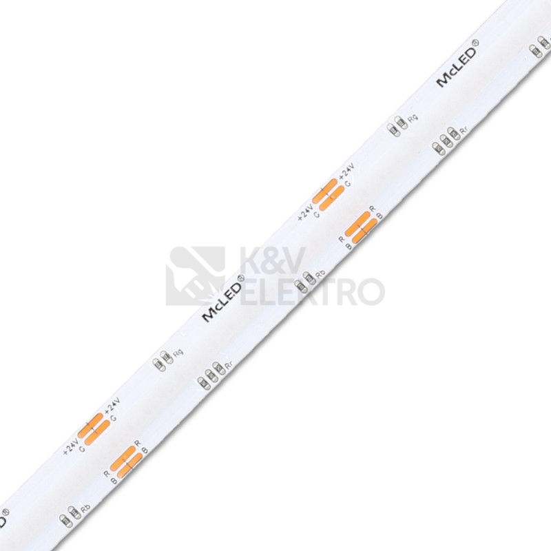 Obrázek produktu LED pásek McLED 24V COB RGB 840LED/m 15W/m 10mm ML-128.013.90.2 2