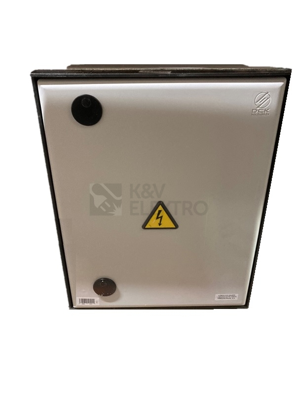 Obrázek produktu Elektroměrový rozvaděč DCK ER513/KVP7P-QM s vypínačem šedý pro PRE 0