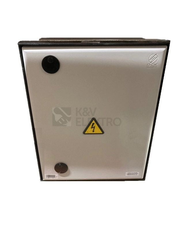 Obrázek produktu Elektroměrový rozvaděč DCK ER513/KVP7P-QM s vypínačem šedý pro PRE 0
