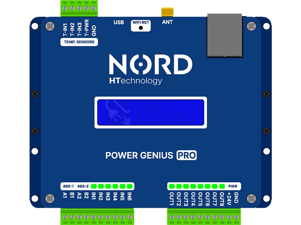 Obrázek produktu Regulátor přetoků NORD POWER GENIUS PRO 0