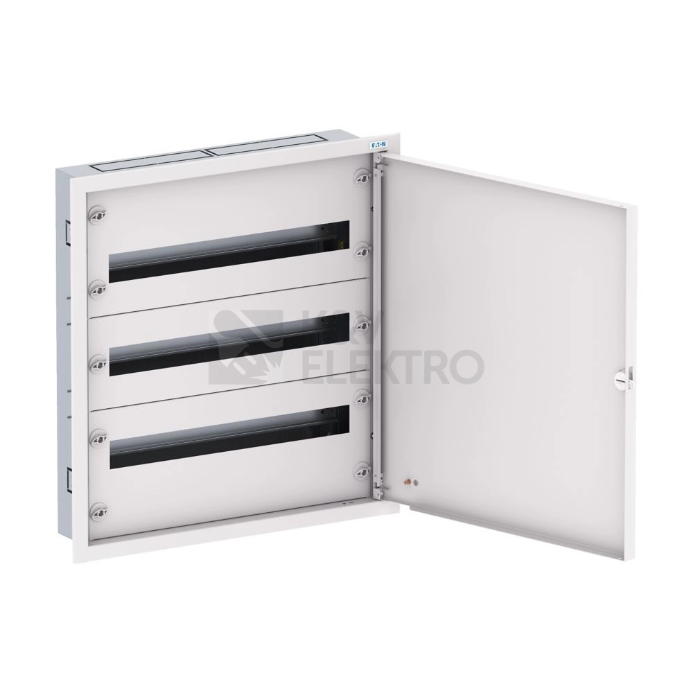 Obrázek produktu Rozvodnice pod omítku EATON BF-U-3S-3/72-D125 bílé dveře 72M EP-502537 0