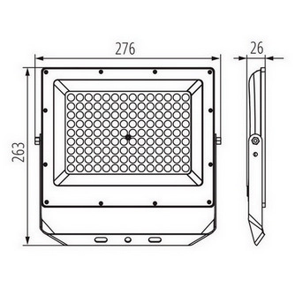 LED reflektor Kanlux ACETE 100W CCT GR 38494 IP65 nastavitelná teplota barvy (obrázek 8)