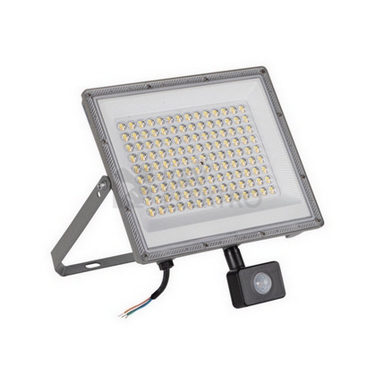 Obrázek produktu LED reflektor s čidlem Kanlux ACETE 100W CCT SE GR 38499 IP44 nastavitelná teplota barvy 0