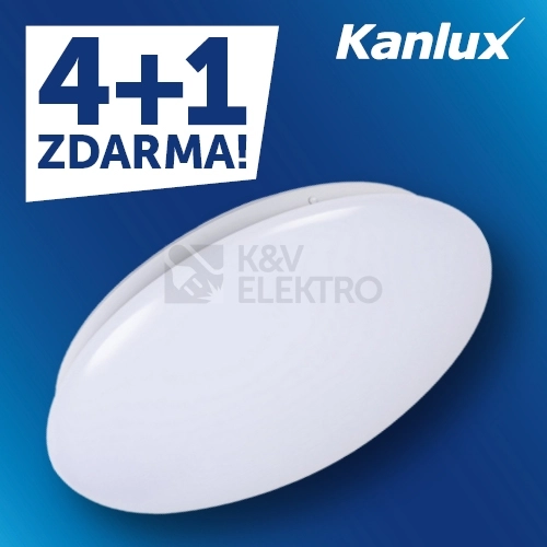 Obrázek produktu LED svítidlo Kanlux Miledo CORSO LED V2 12-NW IP44 neutrální bílá 278mm 31220 akční balení 4+1 0