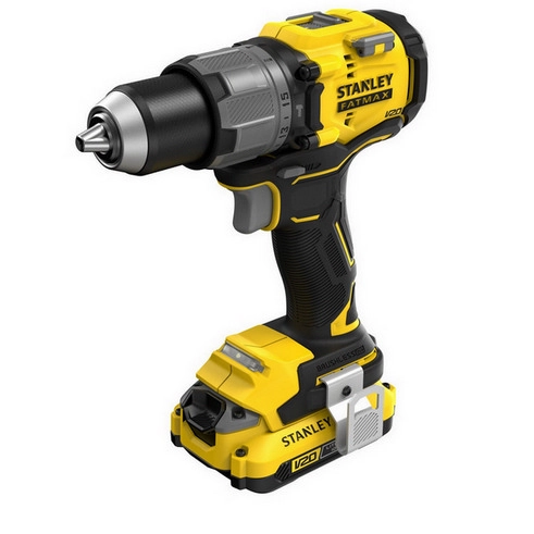 Aku vrtačka Stanley FatMax V20 SFMCD726D2K 18V bezuhlíková s příklepem 2x aku Li-Ion 2Ah (obrázek 9)
