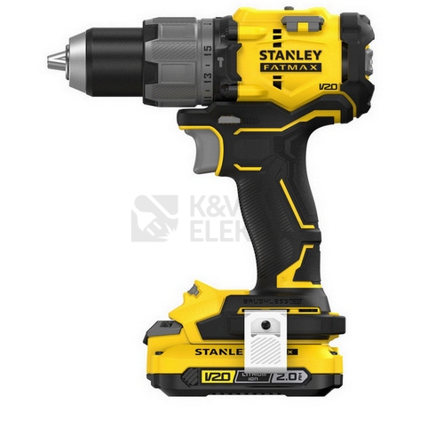 Obrázek produktu Aku vrtačka Stanley FatMax V20 SFMCD726D2K 18V bezuhlíková s příklepem 2x aku Li-Ion 2Ah 3