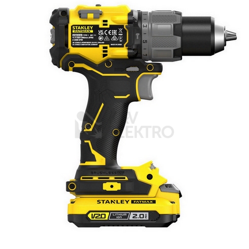 Obrázek produktu Aku vrtačka Stanley FatMax V20 SFMCD726D2K 18V bezuhlíková s příklepem 2x aku Li-Ion 2Ah 5