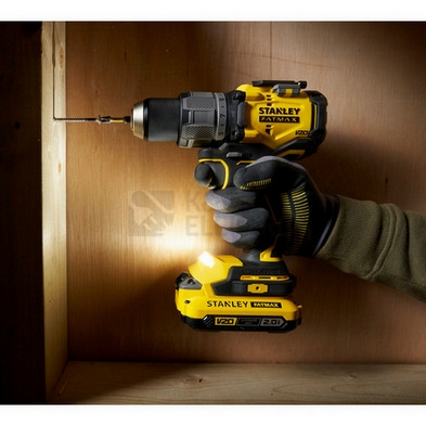 Obrázek produktu Aku vrtačka Stanley FatMax V20 SFMCD726D2K 18V bezuhlíková s příklepem 2x aku Li-Ion 2Ah 9