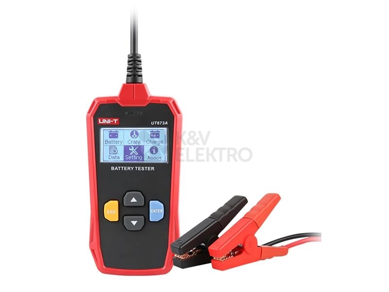 Obrázek produktu Tester autobaterií UNI-T UT673A 0