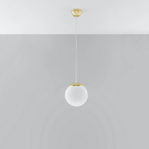 Závěsné svítidlo SOLLUX UGO 20 zlaté E27 1x60W bez žárovky SL.0715 (obrázek 7)