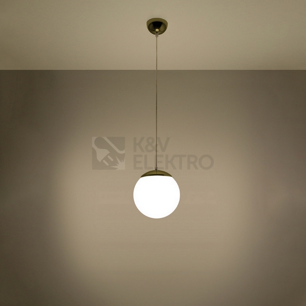 Obrázek produktu Závěsné svítidlo SOLLUX UGO 20 zlaté E27 1x60W bez žárovky SL.0715 2