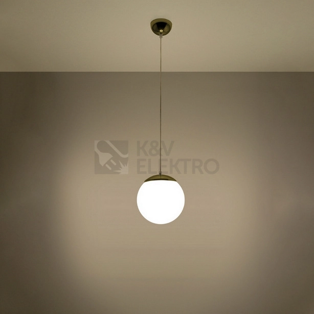 Obrázek produktu Závěsné svítidlo SOLLUX UGO 20 zlaté E27 1x60W bez žárovky SL.0715 2