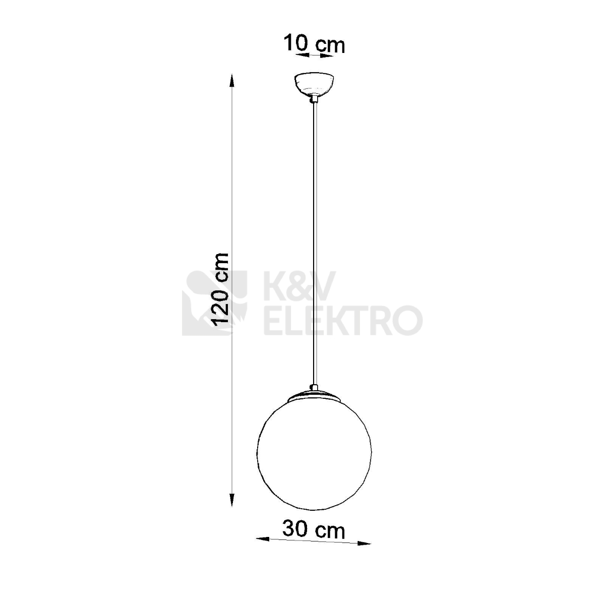 Obrázek produktu Závěsné svítidlo SOLLUX UGO 30 zlaté E27 1x60W bez žárovky SL.0716 3