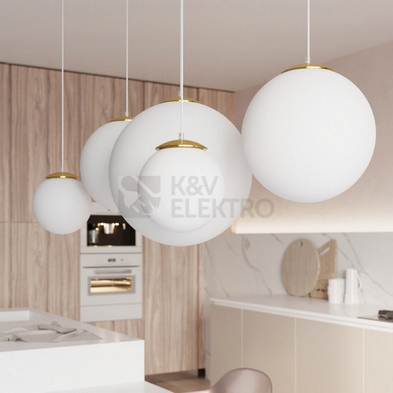 Obrázek produktu Závěsné svítidlo SOLLUX UGO 30 zlaté E27 1x60W bez žárovky SL.0716 7