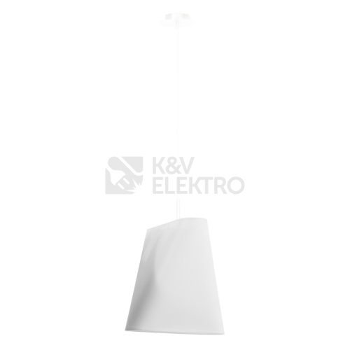 Lustr SOLLUX BLUM 1 bílý E27 1x60W bez žárovky SL.0769