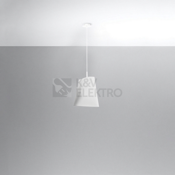 Obrázek produktu Lustr SOLLUX BLUM 1 bílý E27 1x60W bez žárovky SL.0769 1