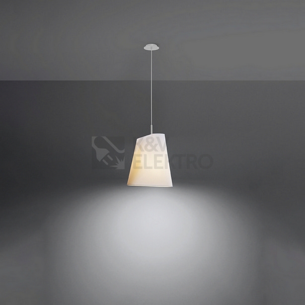 Obrázek produktu Lustr SOLLUX BLUM 1 bílý E27 1x60W bez žárovky SL.0769 2