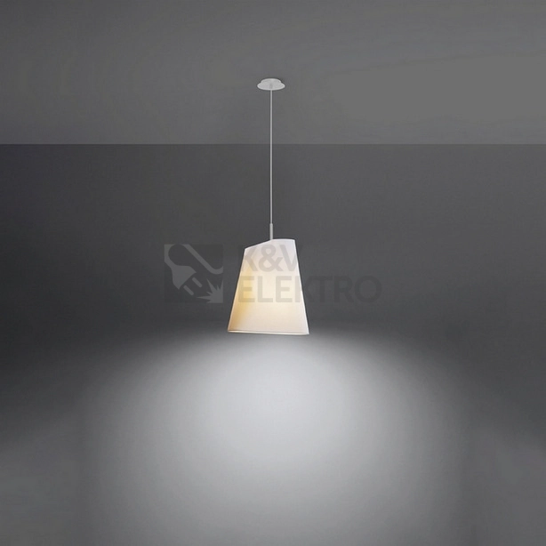 Obrázek produktu Lustr SOLLUX BLUM 1 bílý E27 1x60W bez žárovky SL.0769 2