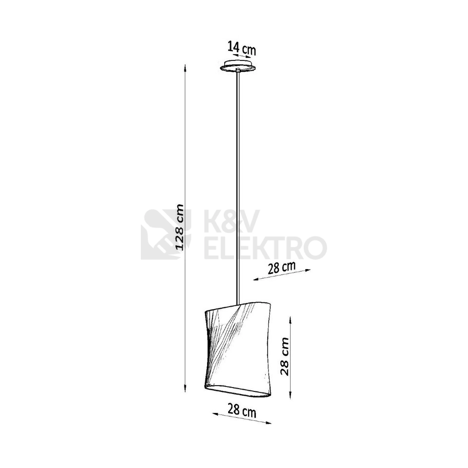 Obrázek produktu Lustr SOLLUX BLUM 1 bílý E27 1x60W bez žárovky SL.0769 3