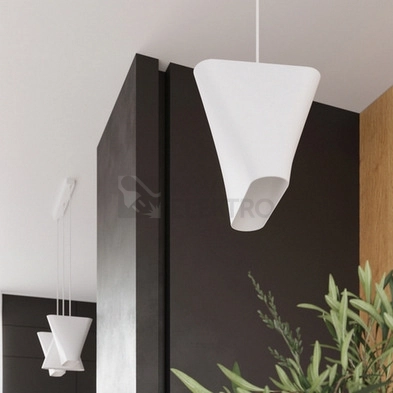 Obrázek produktu Lustr SOLLUX BLUM 1 bílý E27 1x60W bez žárovky SL.0769 7
