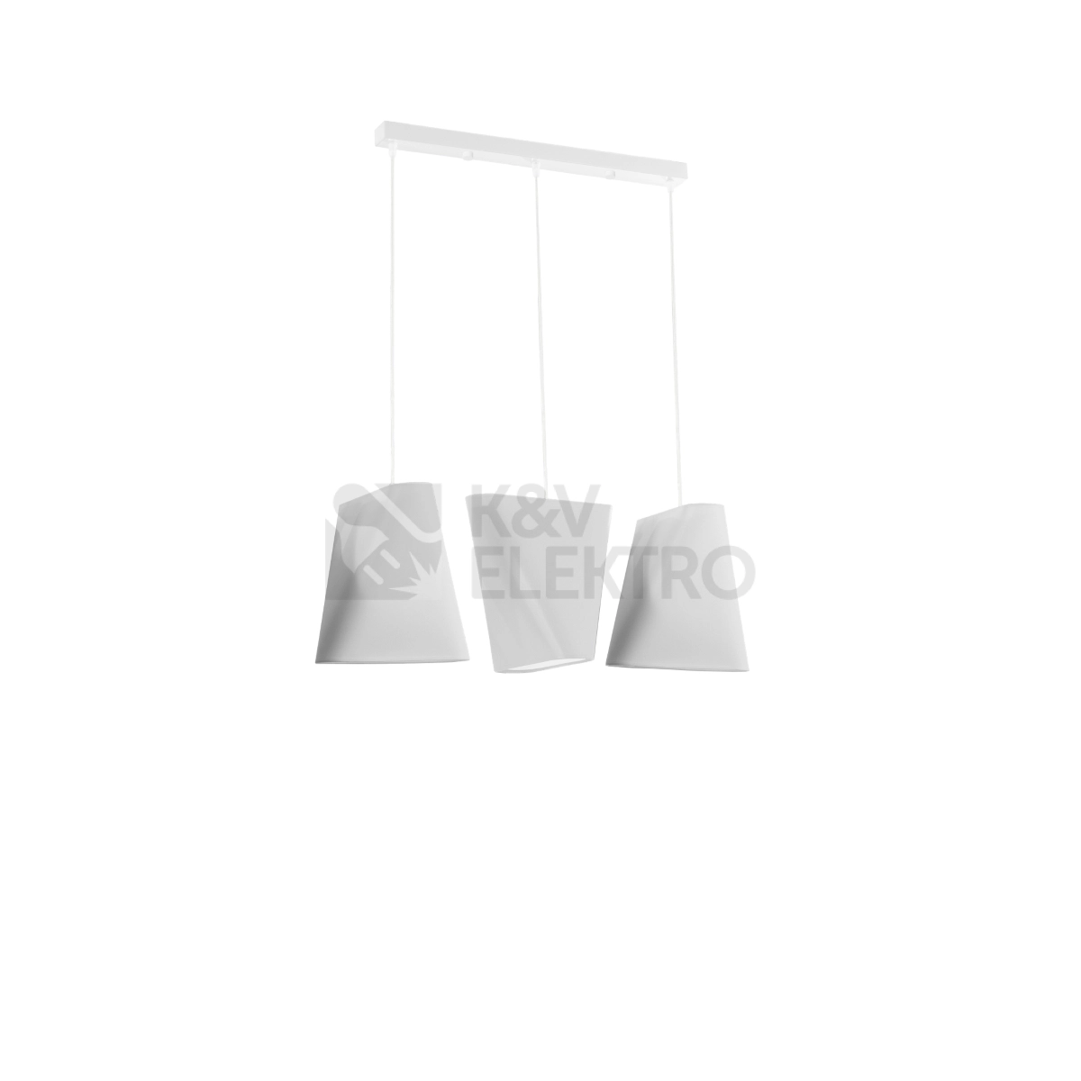 Obrázek produktu Lustr SOLLUX BLUM 3 bílý E27 3x60W bez žárovky SL.0771 0