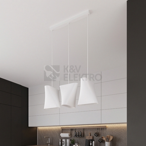 Obrázek produktu Lustr SOLLUX BLUM 3 bílý E27 3x60W bez žárovky SL.0771 6