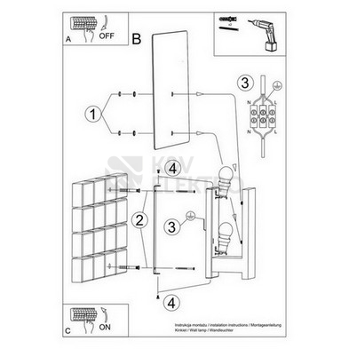 Obrázek produktu Nástěnné svítidlo SOLLUX LAPPO bílé E14 1x40W bez žárovky SL.1092 4