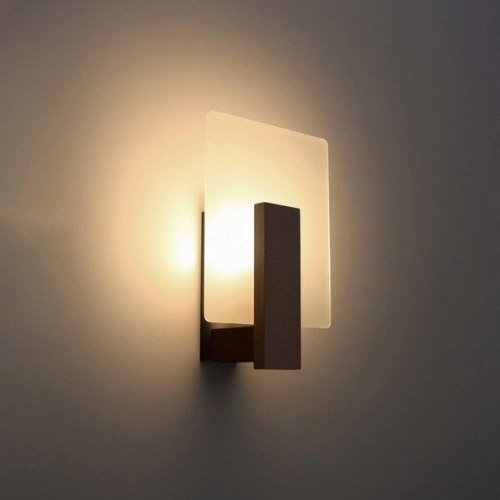 Nástěnné svítidlo SOLLUX LAPPO wenge E14 1x40W bez žárovky SL.1096 (obrázek 3)