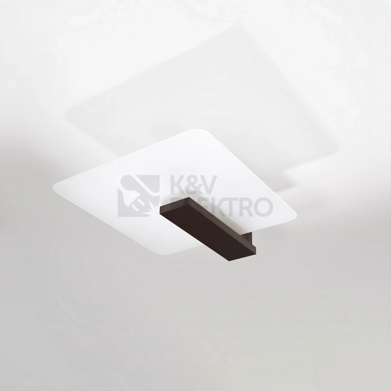 Obrázek produktu Stropní svítidlo SOLLUX LAPPO wenge E27 2x60W bez žárovky SL.1097 1