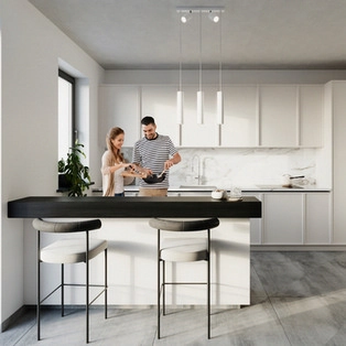 Závěsné svítidlo SOLLUX RING 3 bílé GU10 5x40W bez žárovky SL.1098 (obrázek 6)