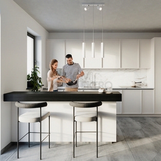 Obrázek produktu Závěsné svítidlo SOLLUX RING 3 bílé GU10 5x40W bez žárovky SL.1098 5
