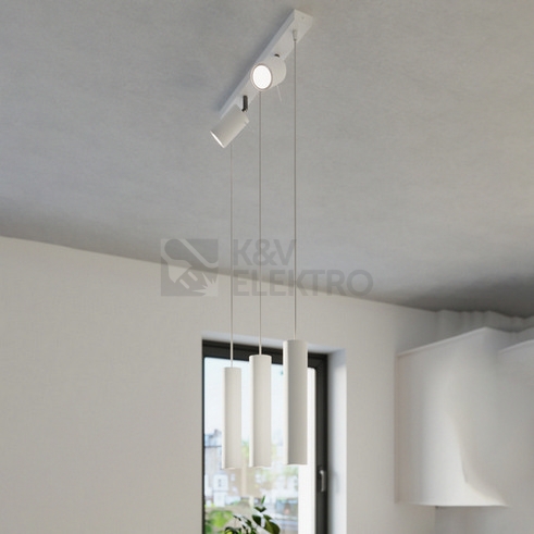 Obrázek produktu Závěsné svítidlo SOLLUX RING 3 bílé GU10 5x40W bez žárovky SL.1098 7