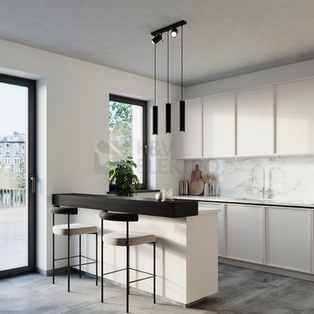 Obrázek produktu Závěsné svítidlo SOLLUX RING 3 černé GU10 5x40W bez žárovky SL.1099 6