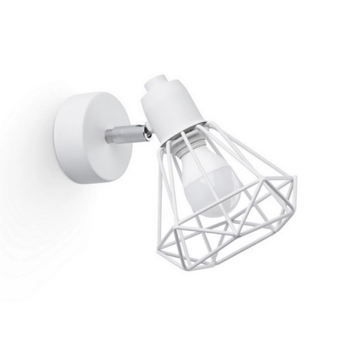 Nástěnné svítidlo SOLLUX ARTEMIS 1 bílé E14 1x40W bez žárovky SL.1102