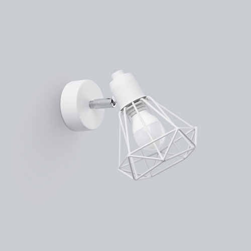 Nástěnné svítidlo SOLLUX ARTEMIS 1 bílé E14 1x40W bez žárovky SL.1102