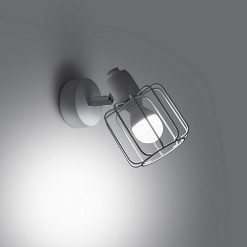 Nástěnné svítidlo SOLLUX BELUCI 1 bílé E14 1x40W bez žárovky SL.1111