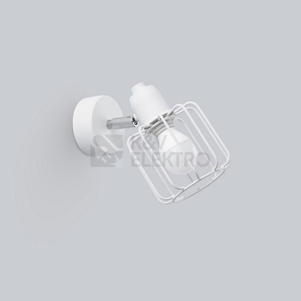 Obrázek produktu Nástěnné svítidlo SOLLUX BELUCI 1 bílé E14 1x40W bez žárovky SL.1111 1