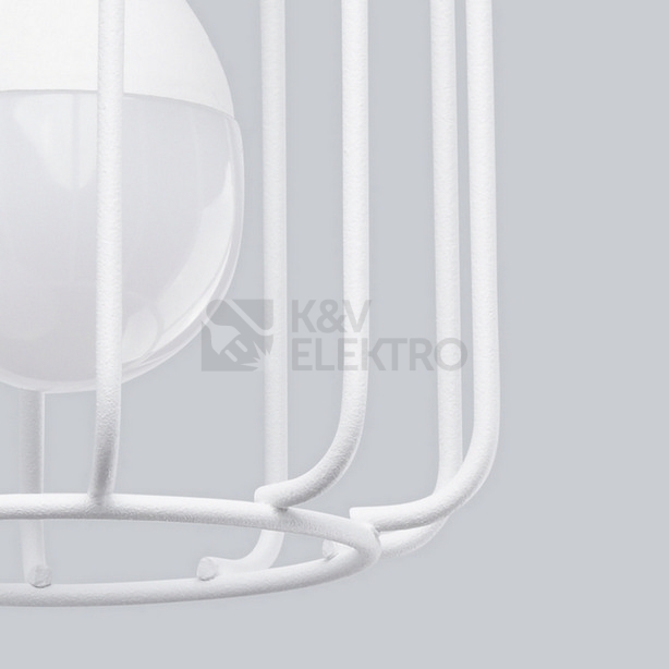 Obrázek produktu Nástěnné svítidlo SOLLUX BELUCI 1 bílé E14 1x40W bez žárovky SL.1111 3
