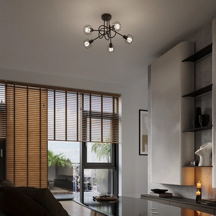 Lustr SOLLUX BELUCI 3S černý E14 3x40W bez žárovky SL.1118 (obrázek 9)