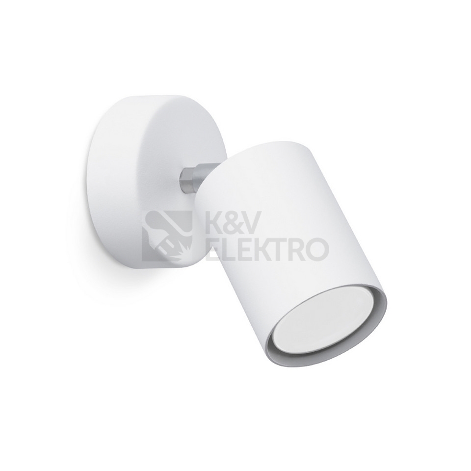 Obrázek produktu Nástěnné svítidlo SOLLUX LEMMI 1 bílé GU10 1x40W bez žárovky SL.1123 0
