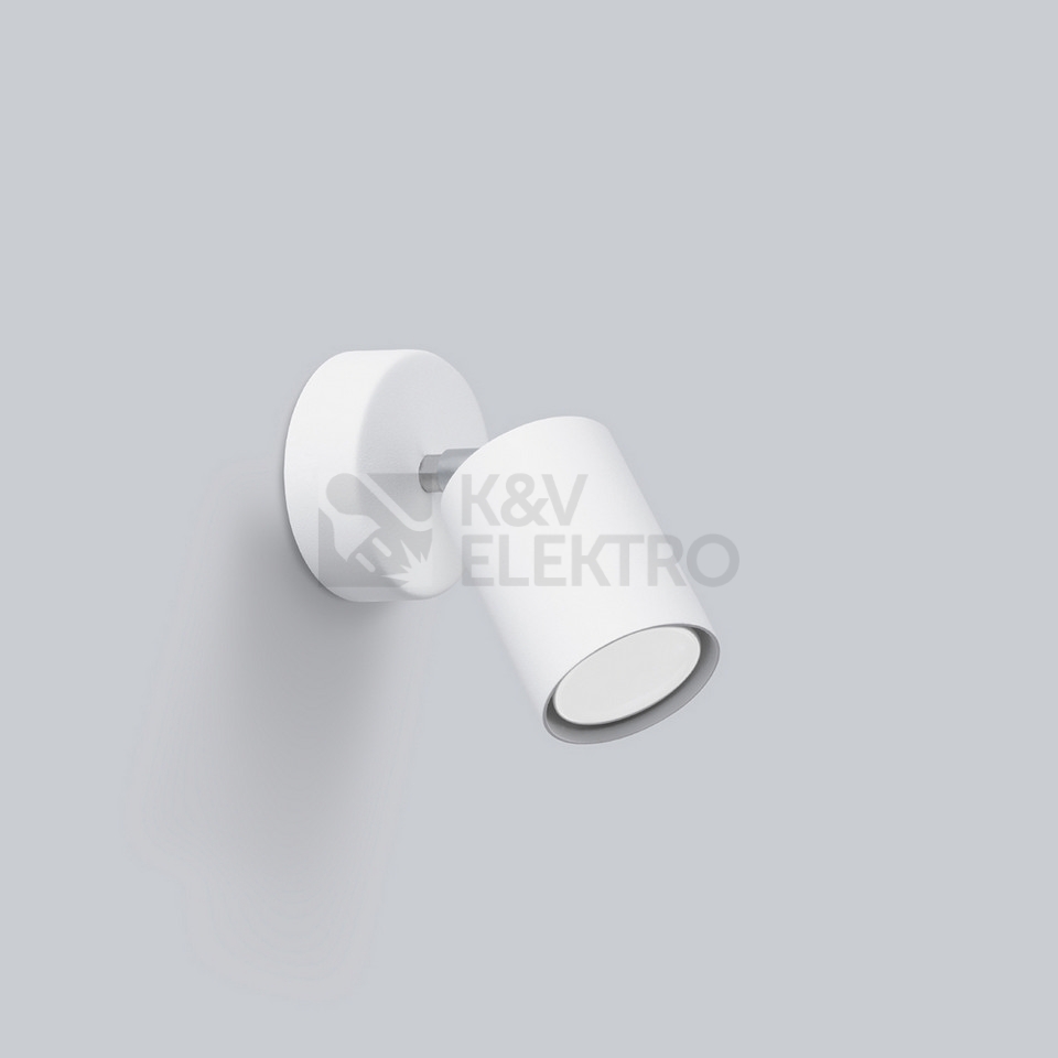 Obrázek produktu Nástěnné svítidlo SOLLUX LEMMI 1 bílé GU10 1x40W bez žárovky SL.1123 1