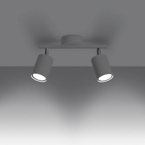 Stropní svítidlo SOLLUX LEMMI 2 bílé GU10 2x40W bez žárovky SL.1124 (obrázek 6)